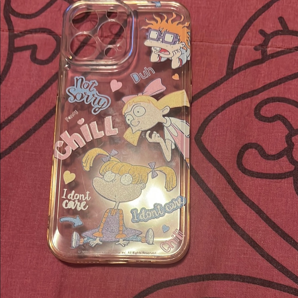 Nick 90s iPhone 13 Pro Max Case - clear